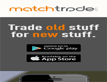 Tablet Screenshot of matchtrade.com